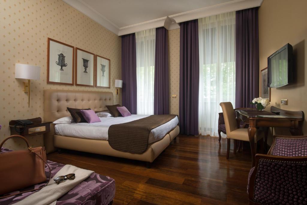 Двухместный (Улучшенный двухместный номер с 1 кроватью) отеля Hotel Imperiale, Рим