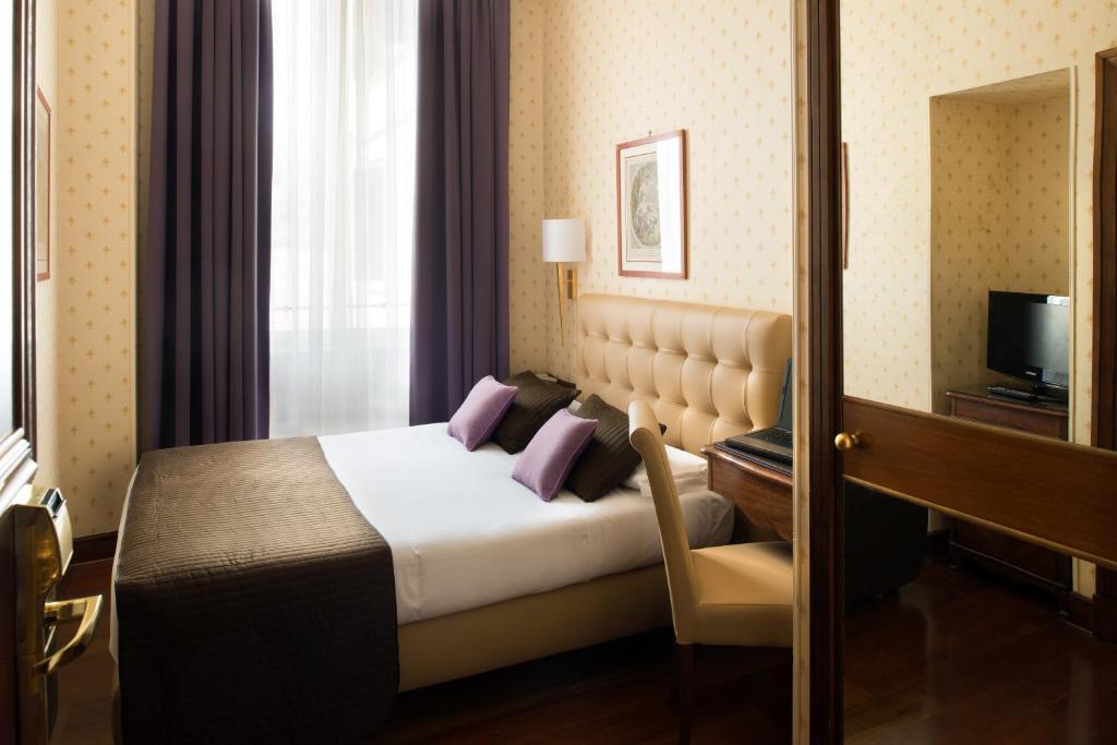 Двухместный (Двухместный номер эконом-класса с 1 кроватью) отеля Hotel Imperiale, Рим