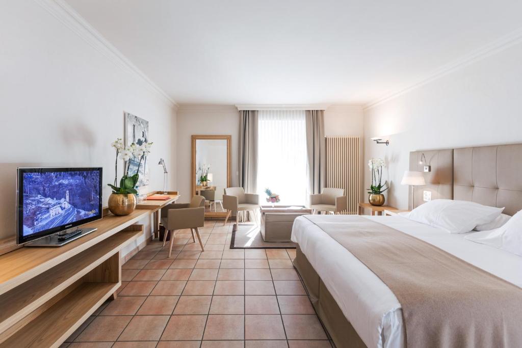 Двухместный (Стандартный двухместный номер с 1 кроватью) отеля Villa Favorita - Parkhotel Delta, Аскона