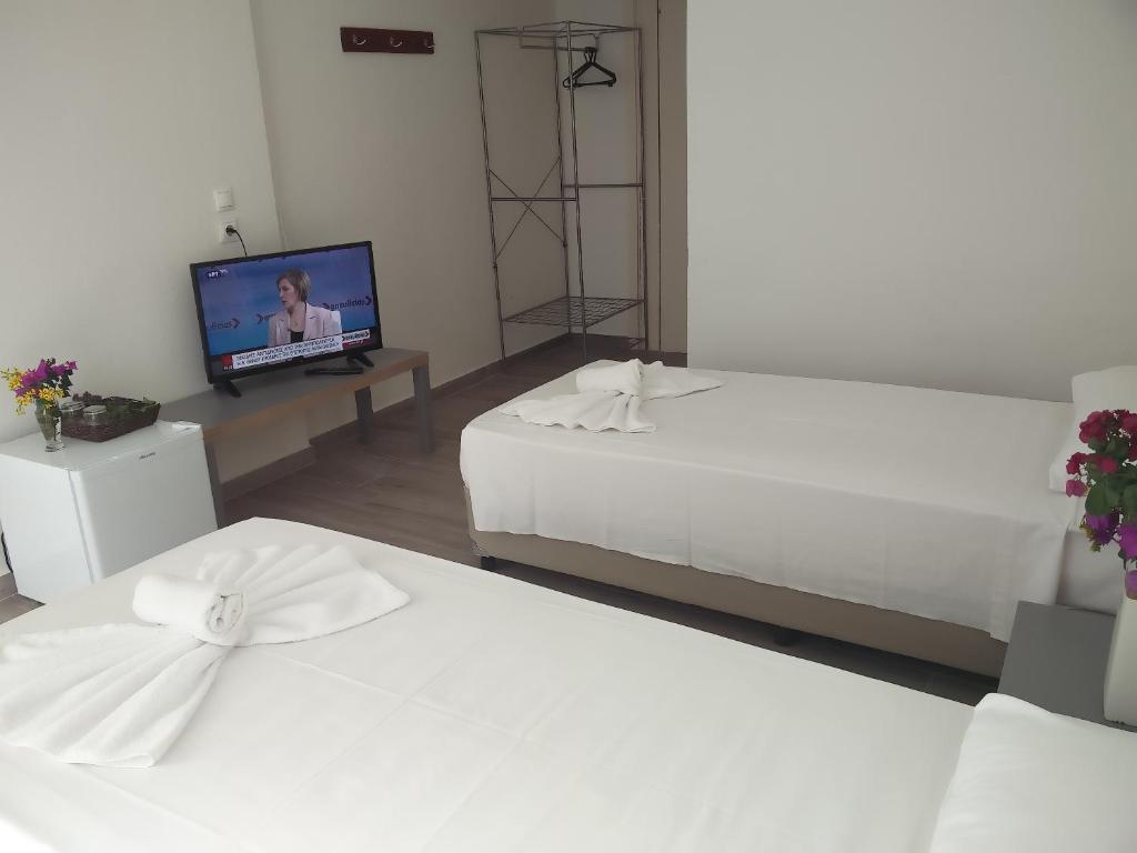 Двухместный (Двухместный номер с 2 отдельными кроватями) отеля New York Hotel, Родос