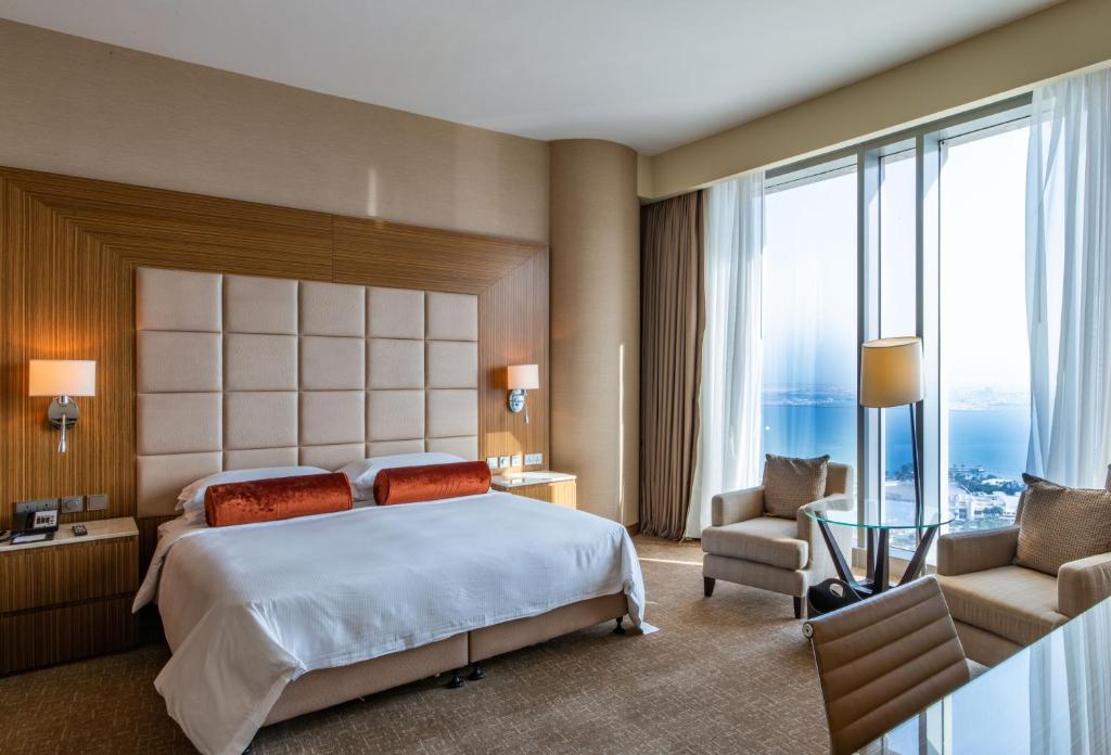 Апартаменты (Апартаменты с 1 спальней и видом на море) отеля City Centre Rotana Doha, Доха