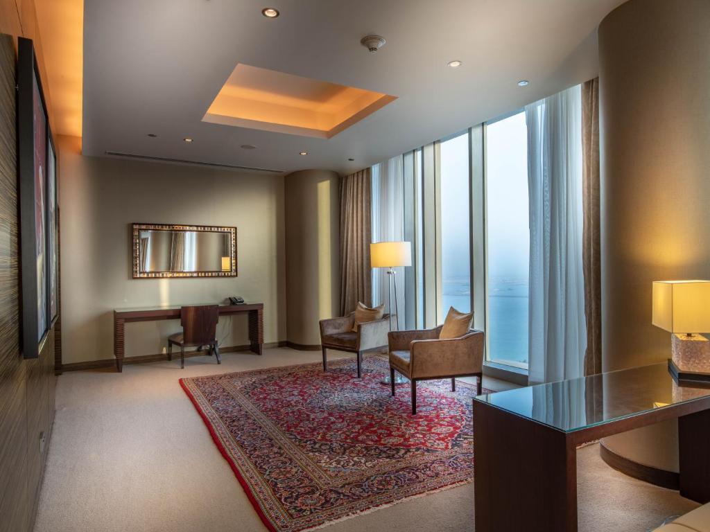 Апартаменты (Апартаменты с 3 спальнями и видом на море), City Centre Rotana Doha