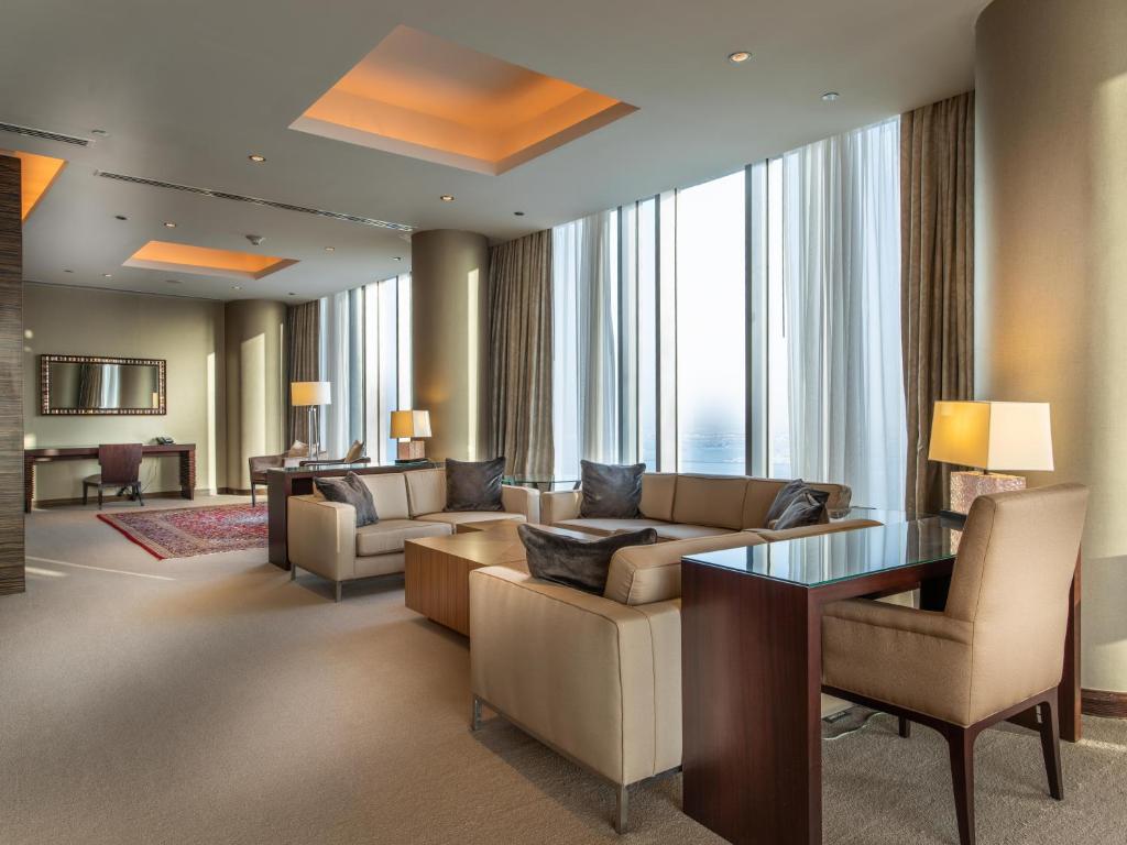 Апартаменты (Апартаменты с 3 спальнями и видом на море), City Centre Rotana Doha