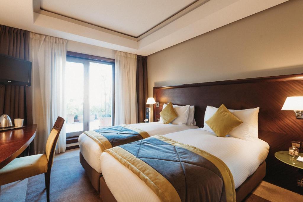 Двухместный (Двухместный номер Делюкс с 2 отдельными кроватями) отеля Le Diwan Rabat - MGallery by Sofitel, Рабат