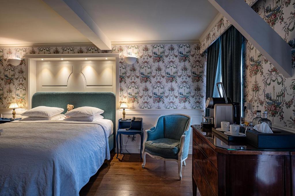 Двухместный (Номер Heritage) отеля Hotel De Orangerie - Small Luxury Hotels of the World, Брюгге