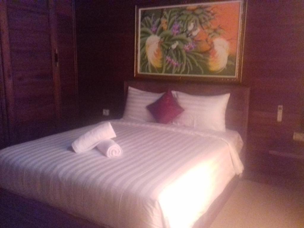 Двухместный (Двухместный номер с 1 кроватью и собственной ванной комнатой) парк-отеля Bamboo Bungalows, Нуса Пенида
