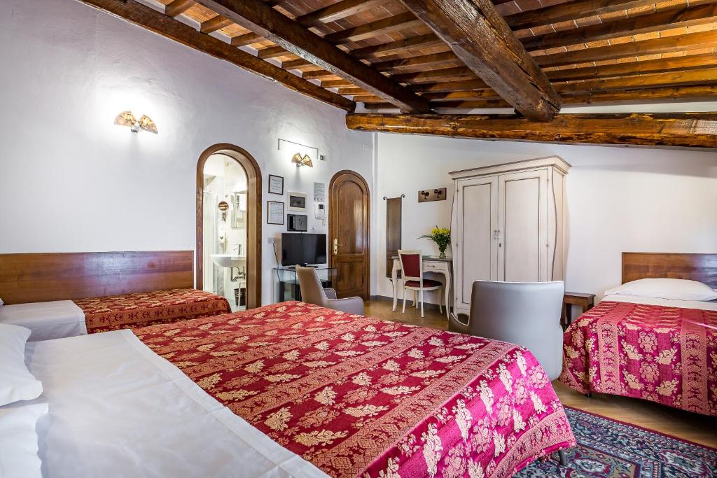 Четырехместный (Четырехместный номер), Hotel Collodi Firenze