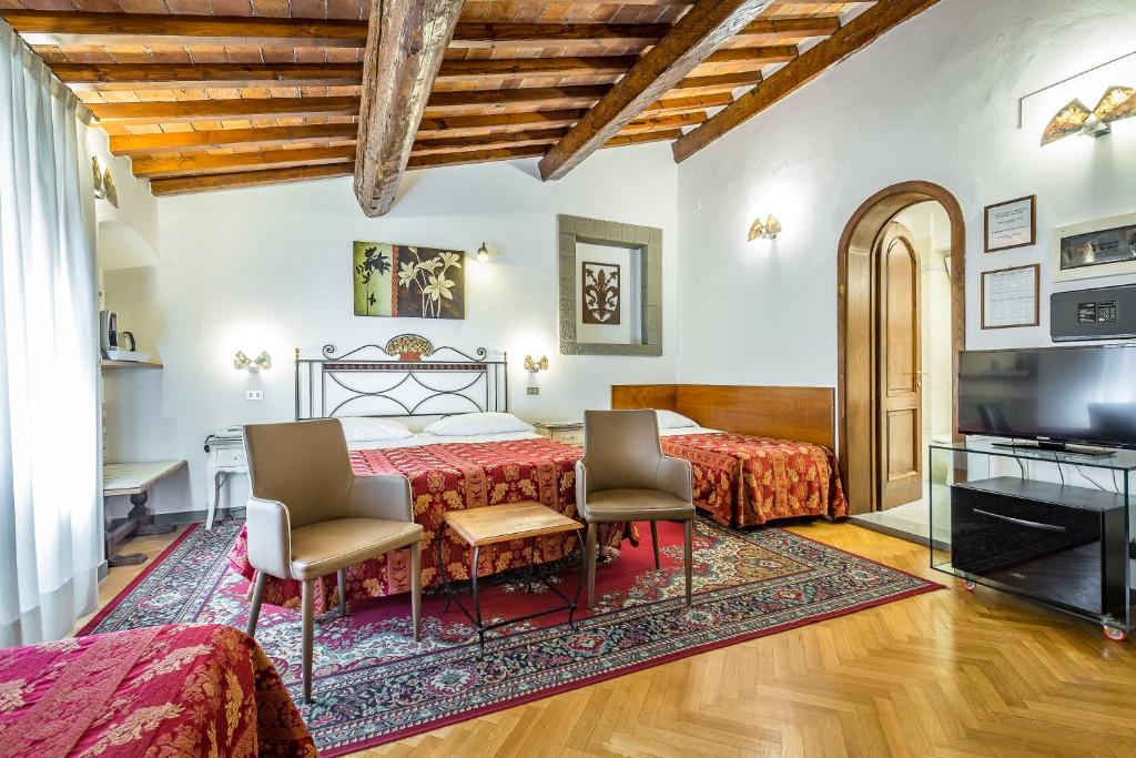 Четырехместный (Четырехместный номер), Hotel Collodi Firenze