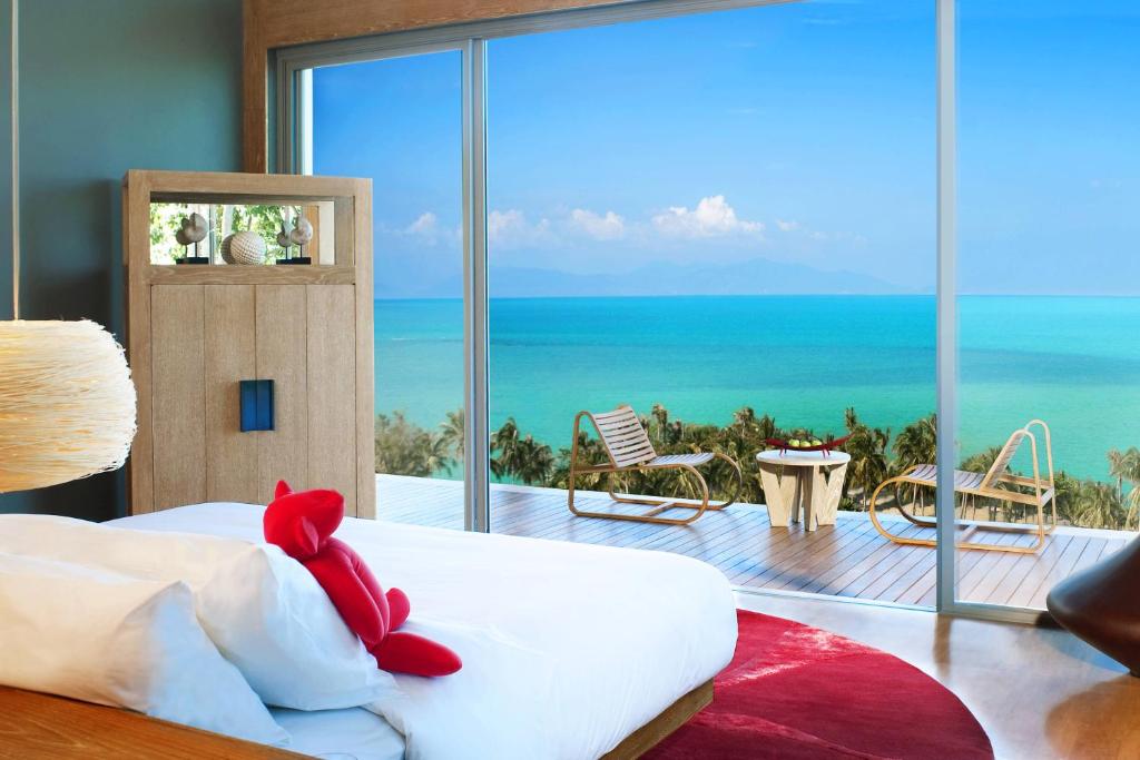 Двухместный (Вилла Seascape Escape с собственным бассейном), Курортный отель W Retreat Koh Samui