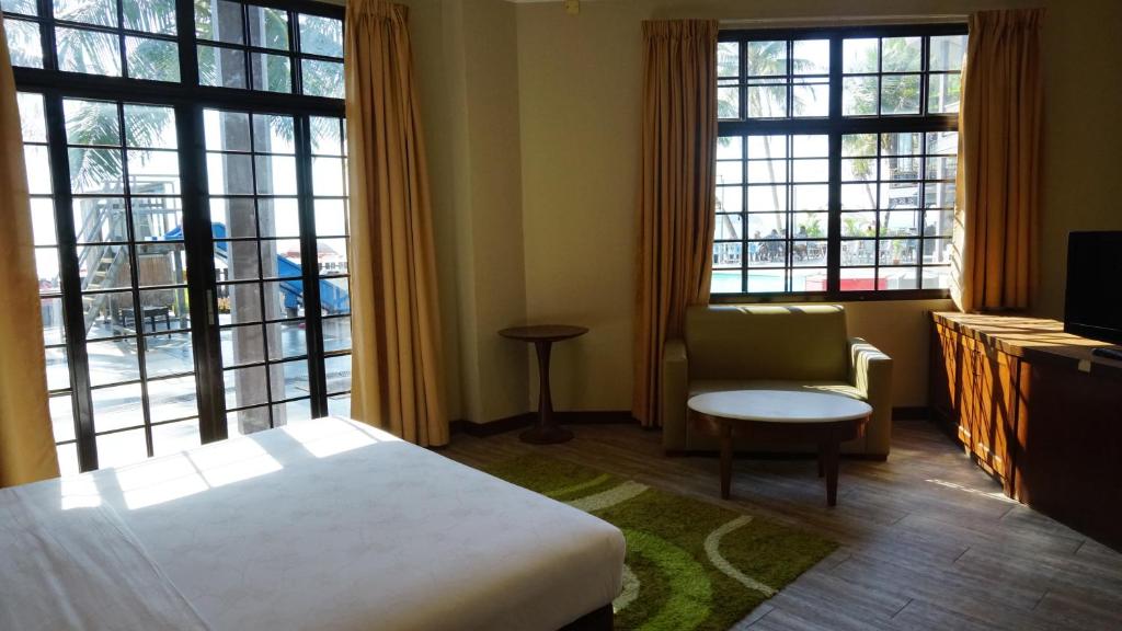 Двухместный (Двухместный номер Делюкс с 1 кроватью и видом на море) курортного отеля Best Star Resort, Лангкави