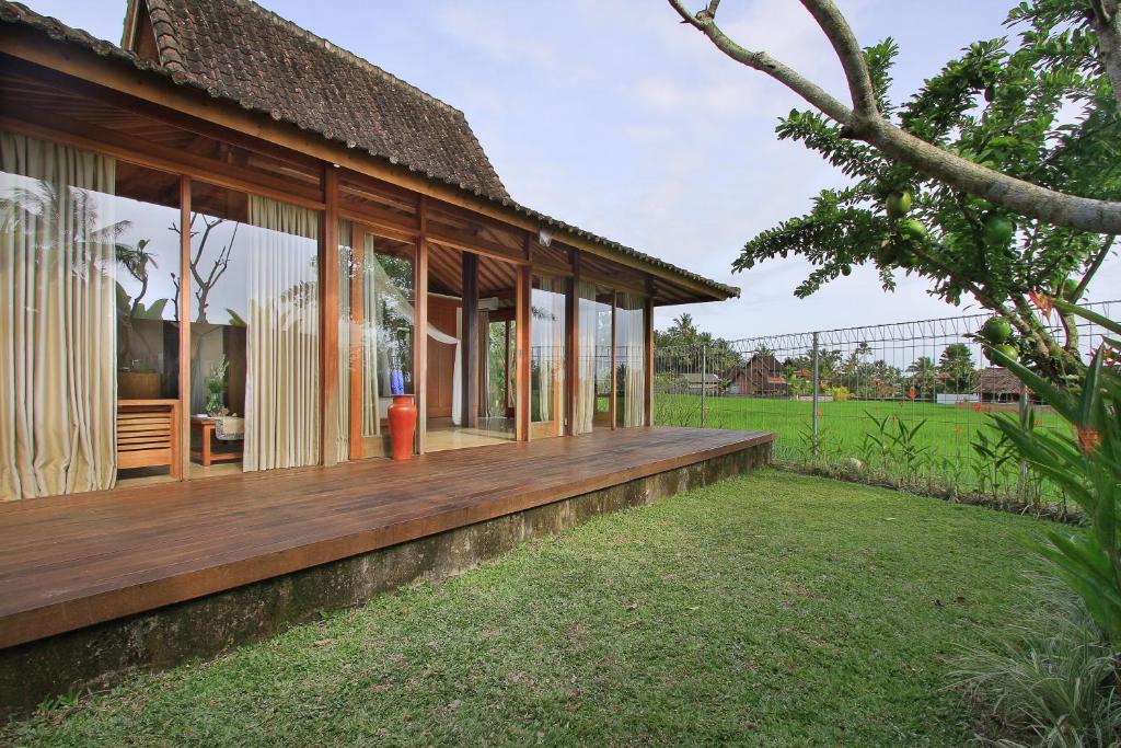 Вилла (Вилла Делюкс с 1 спальней, вид на рисовое поле), Kabinawa Ubud Villas