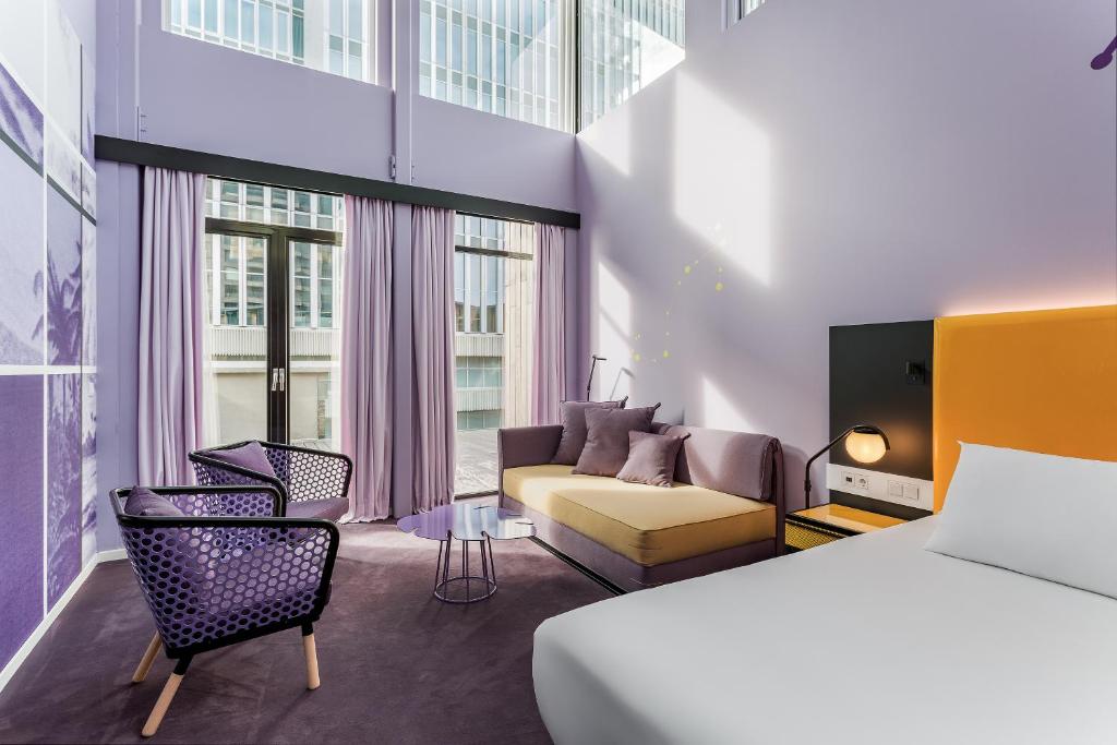Двухместный (Представительский двухместный номер с 1 кроватью) отеля Room Mate Bruno, Роттердам