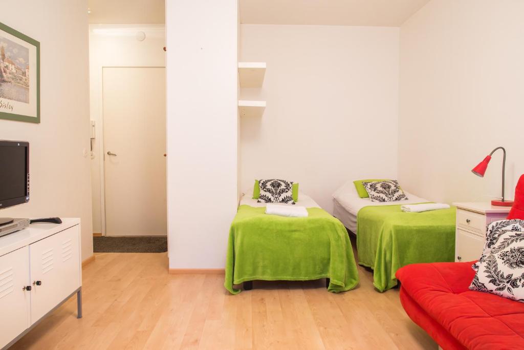 Студио (Просторный номер-студио), Apartment Hotel Tampere MN