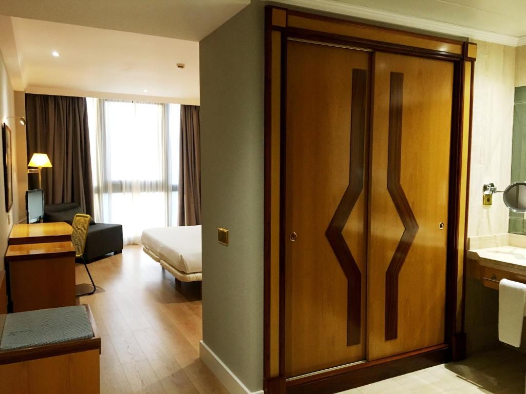 Одноместный (Двухместный номер с 1 кроватью или 2 отдельными кроватями - Для одноместного проживания) отеля Hotel Oca Puerta del Camino, Сантьяго-де-Компостела