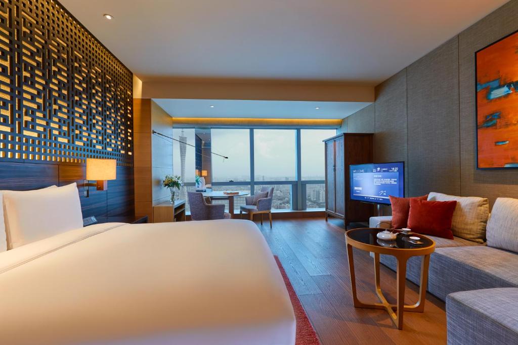 Двухместный (1 King Bed Canton Tower View), Park Hyatt Guangzhou