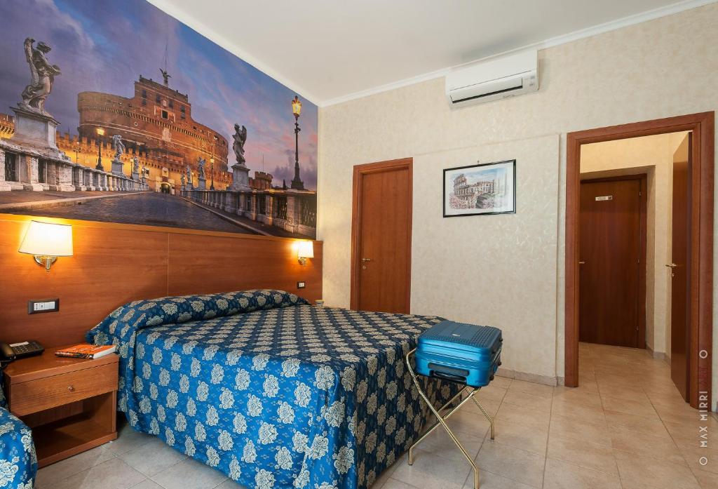 Двухместный (Двухместный номер с 1 кроватью) отеля Hotel Orlanda, Рим