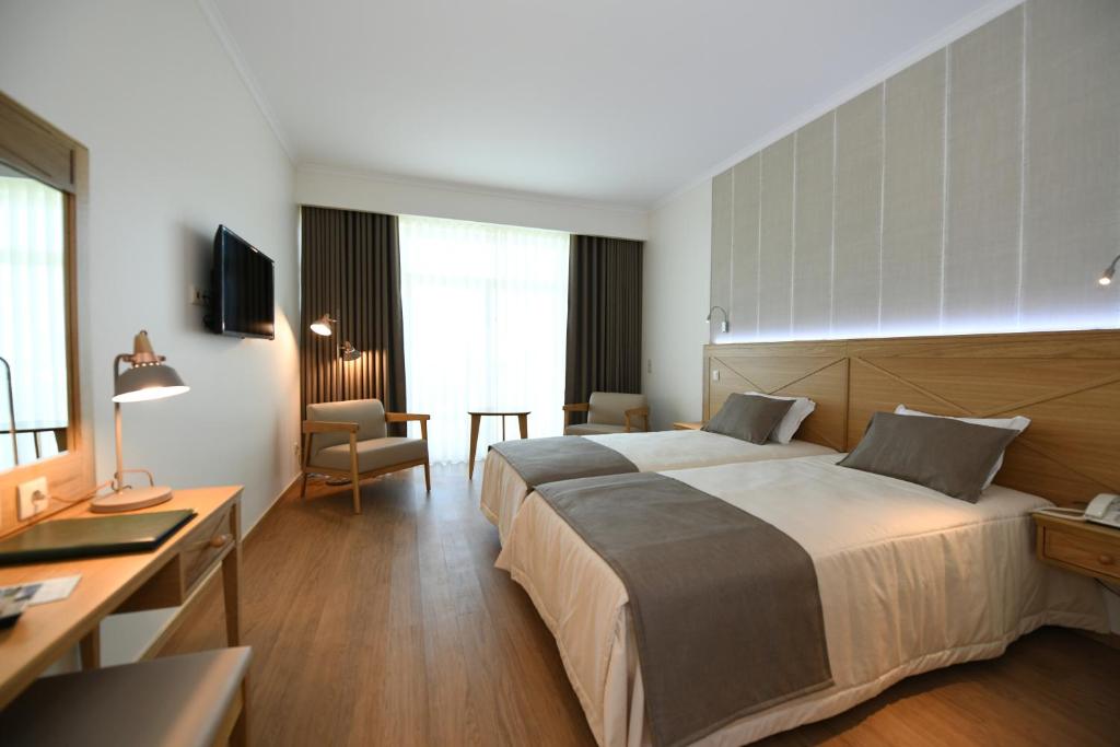 Двухместный (Двухместный номер с 2 отдельными кроватями) отеля Hotel Do Campo, Рибейра-Брава