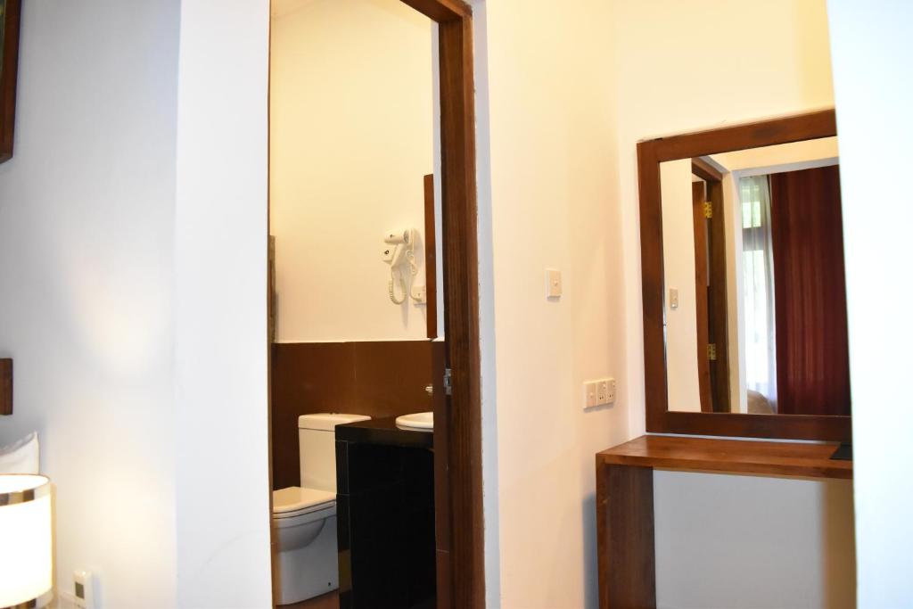 Двухместный (Двухместный номер Делюкс с 2 отдельными кроватями) курортного отеля Sigiri Asna Nature Resort & SPA, Сигирия