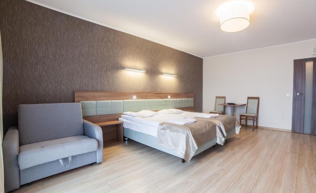 Двухместный (Двухместный номер с 2 отдельными кроватями и дополнительной кроватью) курортного отеля Olymp 3, Колобжег
