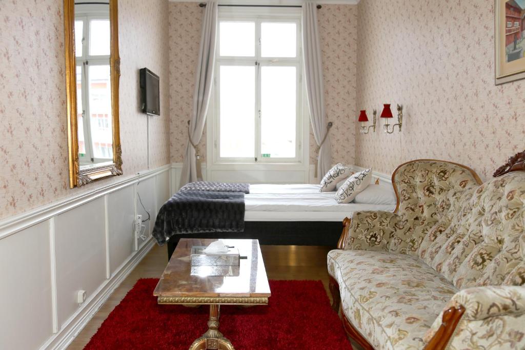 Двухместный (Стандартный двухместный номер с 2 отдельными кроватями) отеля Grand Hotel Lysekil, Люсечиль