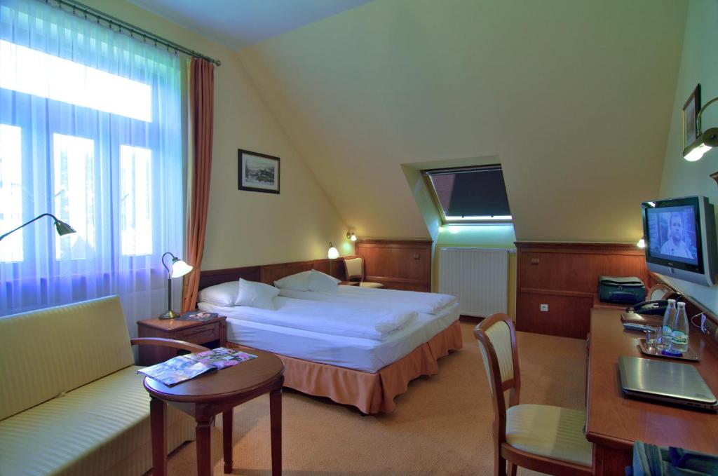 Двухместный (Двухместный номер с 1 кроватью) отеля Hotel Stefania, Крыница