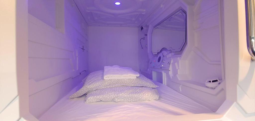 Номер (Односпальная кровать в общем номере с 6 кроватями), U Street Capsule Hostel