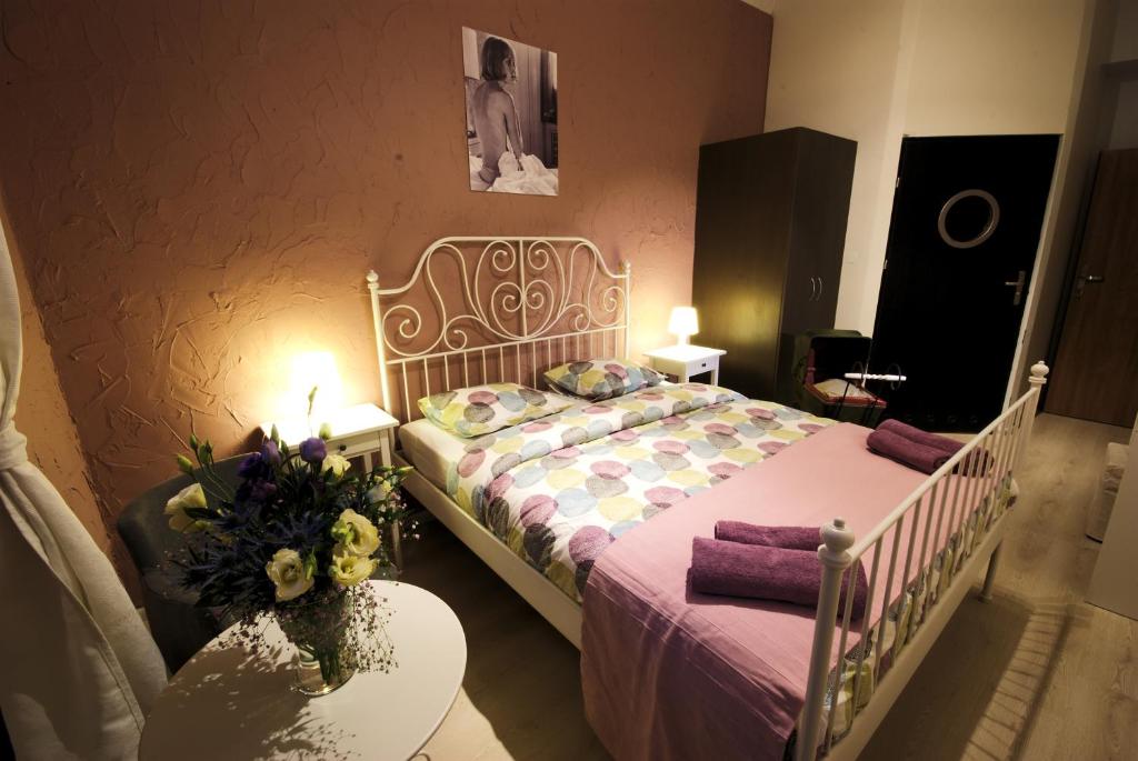 Двухместный (Улучшенный номер с кроватью размера «queen-size») семейного отеля U Romana, Познань