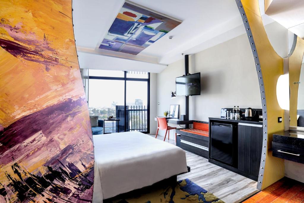 Двухместный (Предложение Staycation - Номер Делюкс с клубными привилегиями) отеля Siam@Siam Design Pattaya, Паттайя