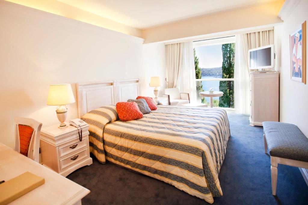 Двухместный (Двухместный номер с 1 кроватью, вид на море) отеля Grand Villa Argentina, Дубровник