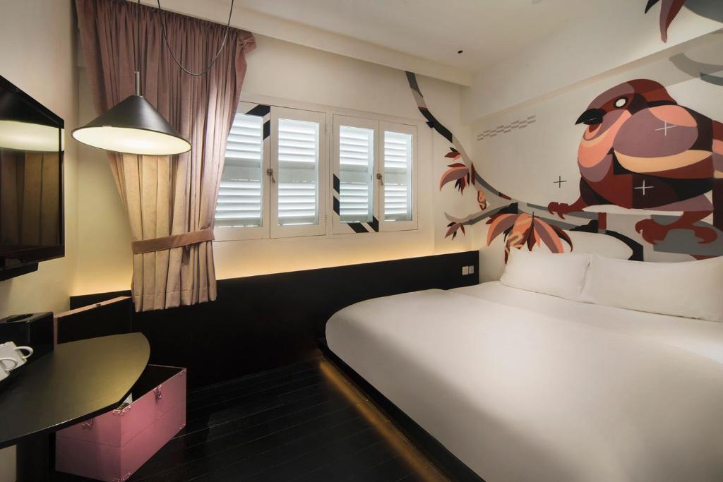 Двухместный (Номер Делюкс с кроватью размера «queen-size»), XY Hotel Bugis Singapore