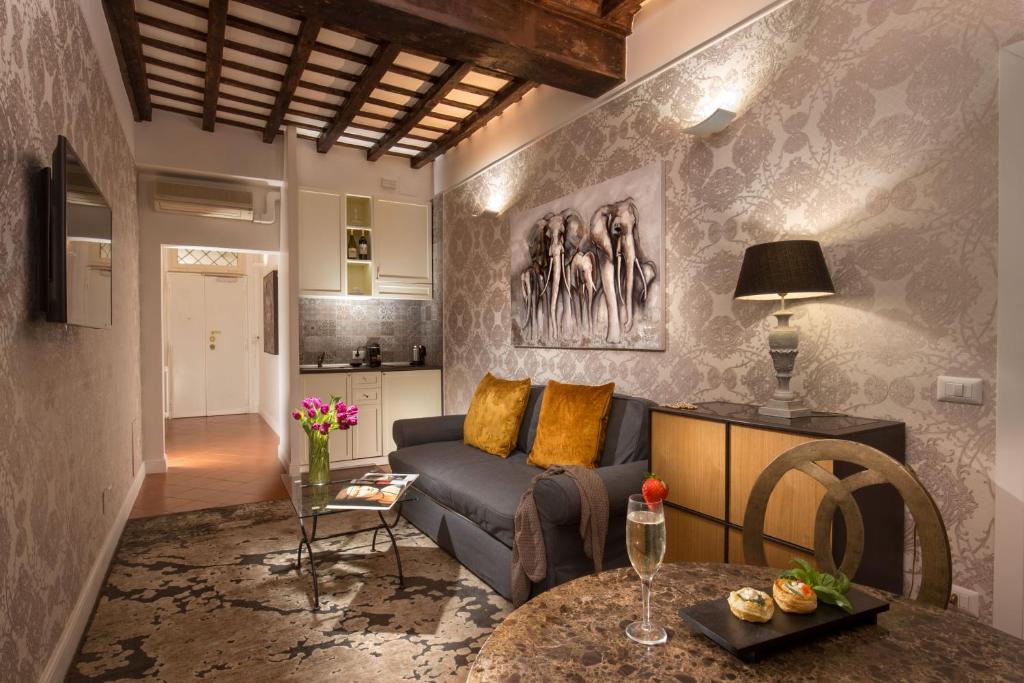 Апартаменты (Апартаменты с 1 спальней - Via delle Carrozze, 25), The Inn at the Spanish Steps-Small Luxury Hotels