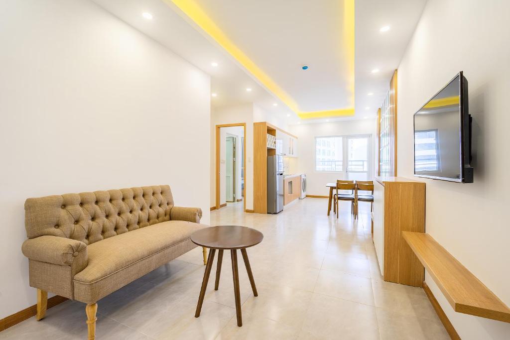 Апартаменты (Апартаменты Делюкс с частичным видом на море), iSeaview Nha Trang Beach Apartment