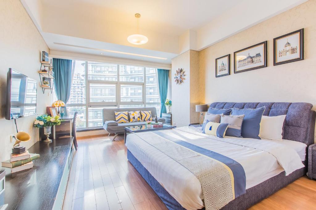 Двухместный (Улучшенный номер с кроватью размера «queen-size»), Westlake 7 Service Apartment