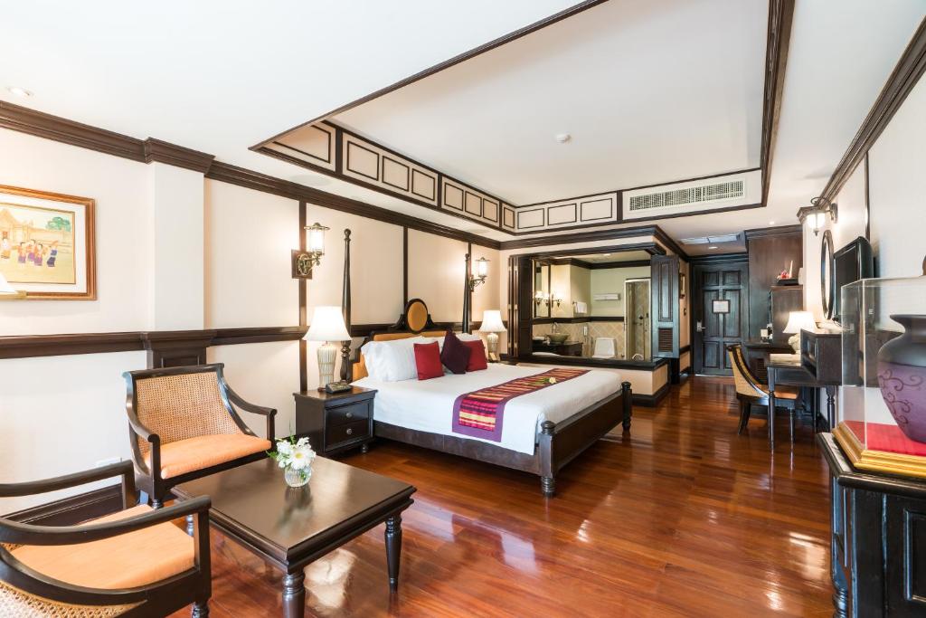 Двухместный (Двухместный номер Делюкс с 1 кроватью или 2 отдельными кроватями) отеля Wora Bura Hua Hin Resort & Spa, Хуахин