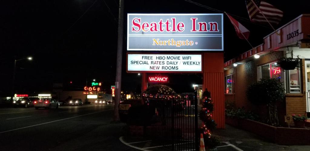 Двухместный (Номер с кроватью размера «queen-size»), Seattle Inn Northgate