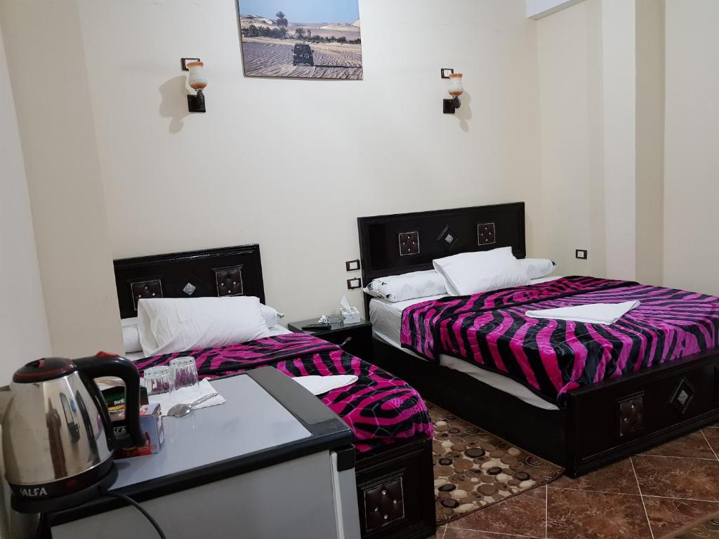 Двухместный (Двухместный номер Делюкс с 1 кроватью и ванной) отеля Qasr El salam, Сива