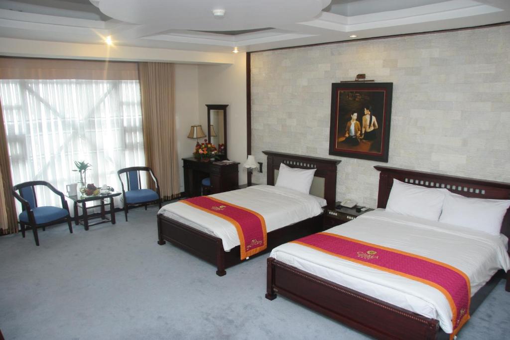 Двухместный (Представительский двухместный номер с 1 кроватью или 2 отдельными кроватями) отеля Camela Hotel & Resort, Хайфон