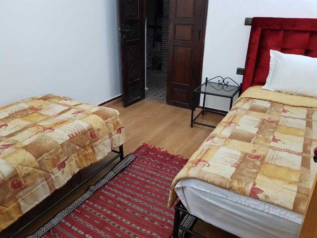 Двухместный (Двухместный номер с 2 отдельными кроватями) отеля Riad Assia, Марракеш