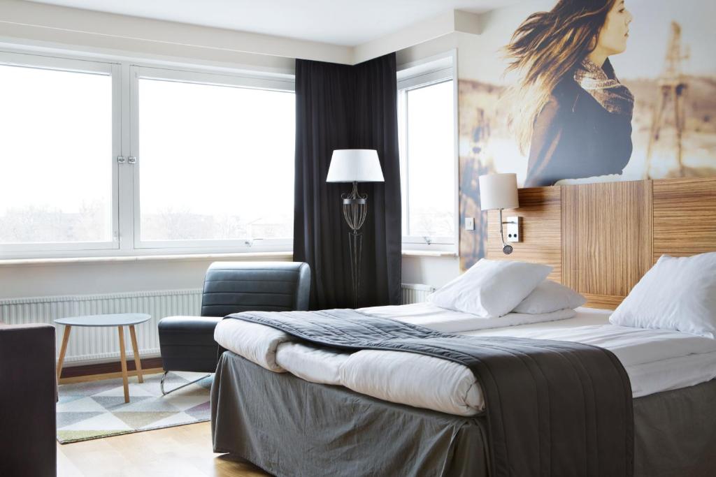 Двухместный (Улучшенный двухместный номер с 1 кроватью или 2 отдельными кроватями) отеля Comfort Hotel Eskilstuna, Эскильстуна