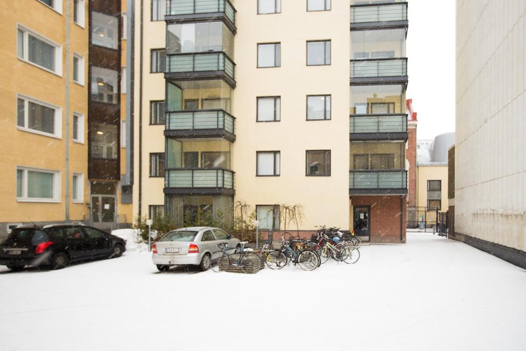 Студио (Улучшенные апартаменты-студио) апартамента Apartment Hotel Tampere MN, Тампере