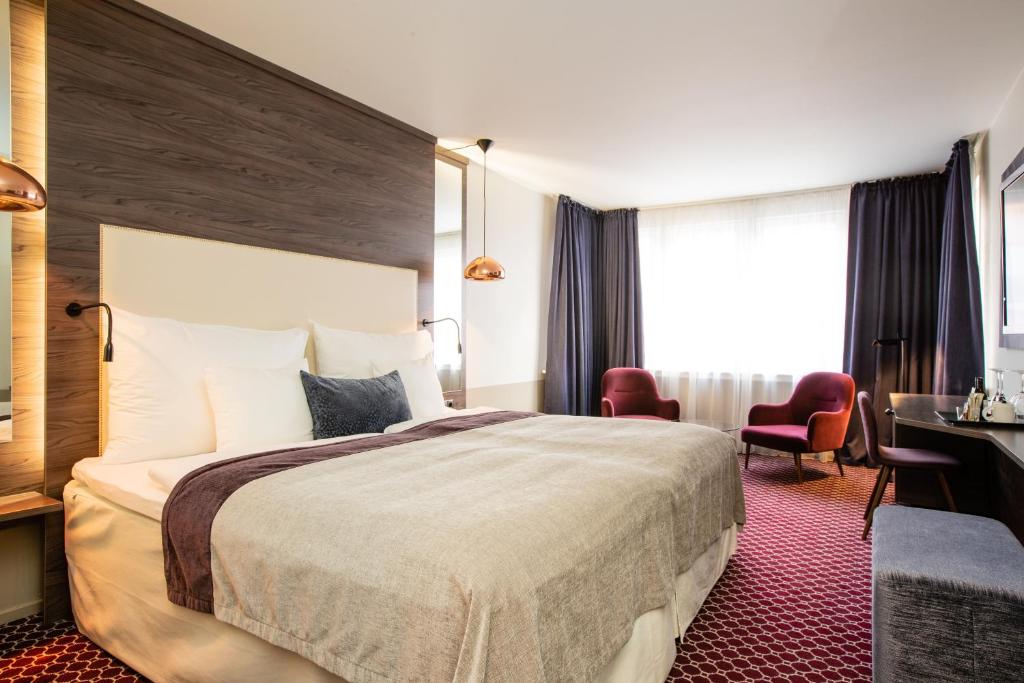 Двухместный (Двухместный номер Делюкс с 2 отдельными кроватями) отеля Clarion Hotel Grand Östersund, Эстерсунд