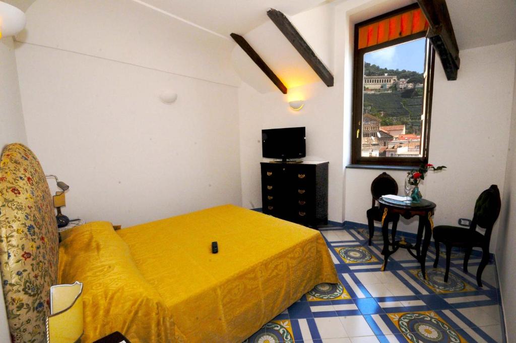 Двухместный (Двухместный номер с 1 кроватью, вид на море) отеля Hotel Croce Di Amalfi, Амальфи