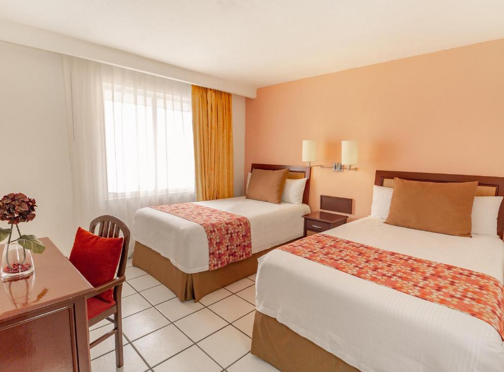 Двухместный (Стандартный двухместный номер с 2 отдельными кроватями) отеля Hotel Veracruz Centro Histórico, Веракрус