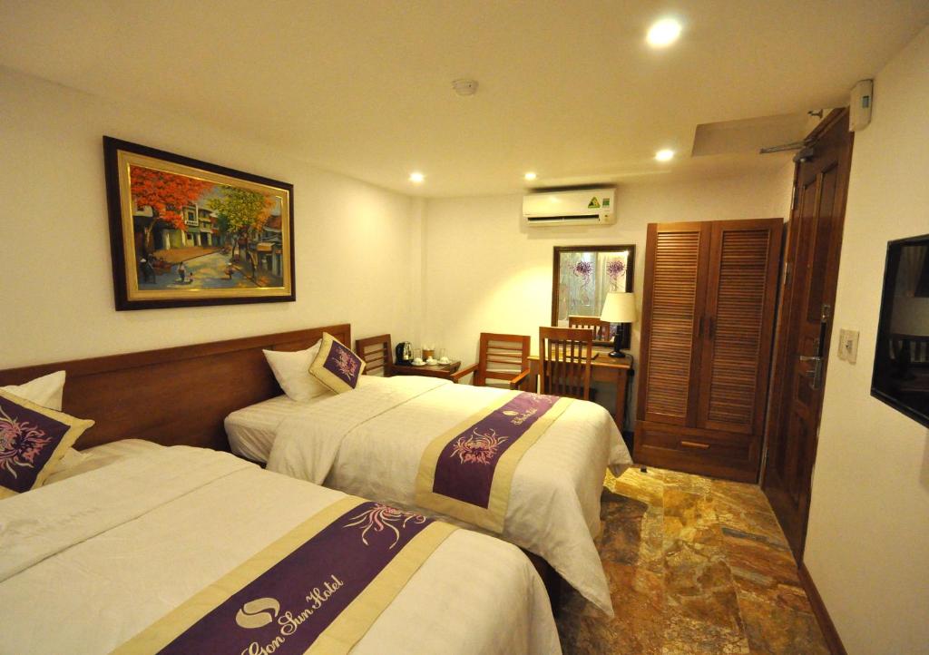 Двухместный (Стандартный двухместный номер с 1 кроватью или 2 отдельными кроватями) отеля Saigon Sun Hotel 1, Ханой