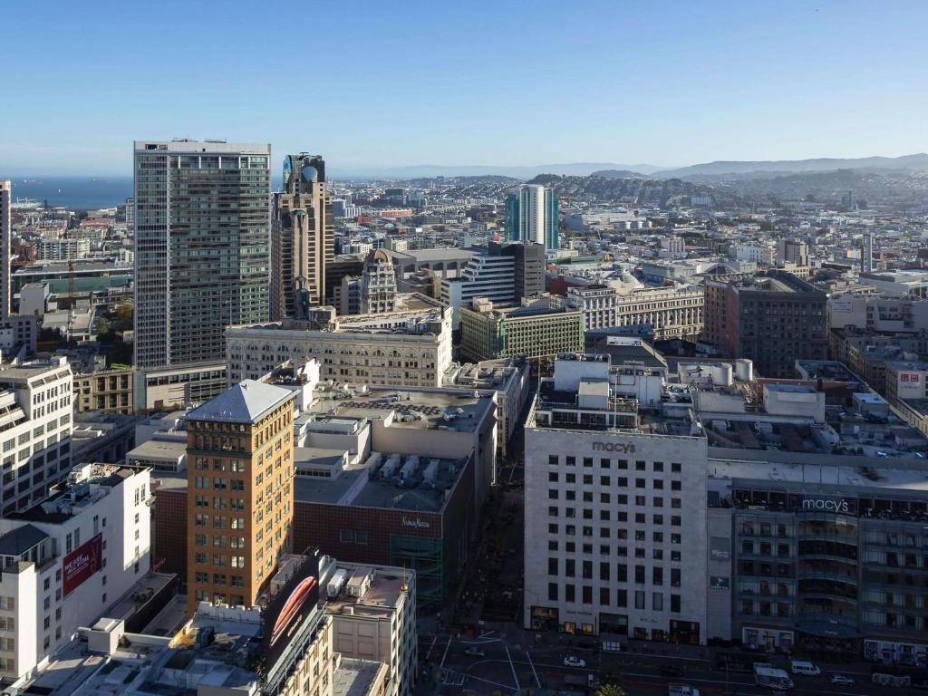 Четырехместный (Номер «Юнион-сквер» с 2 двуспальными кроватями), Grand Hyatt San Francisco Union Square