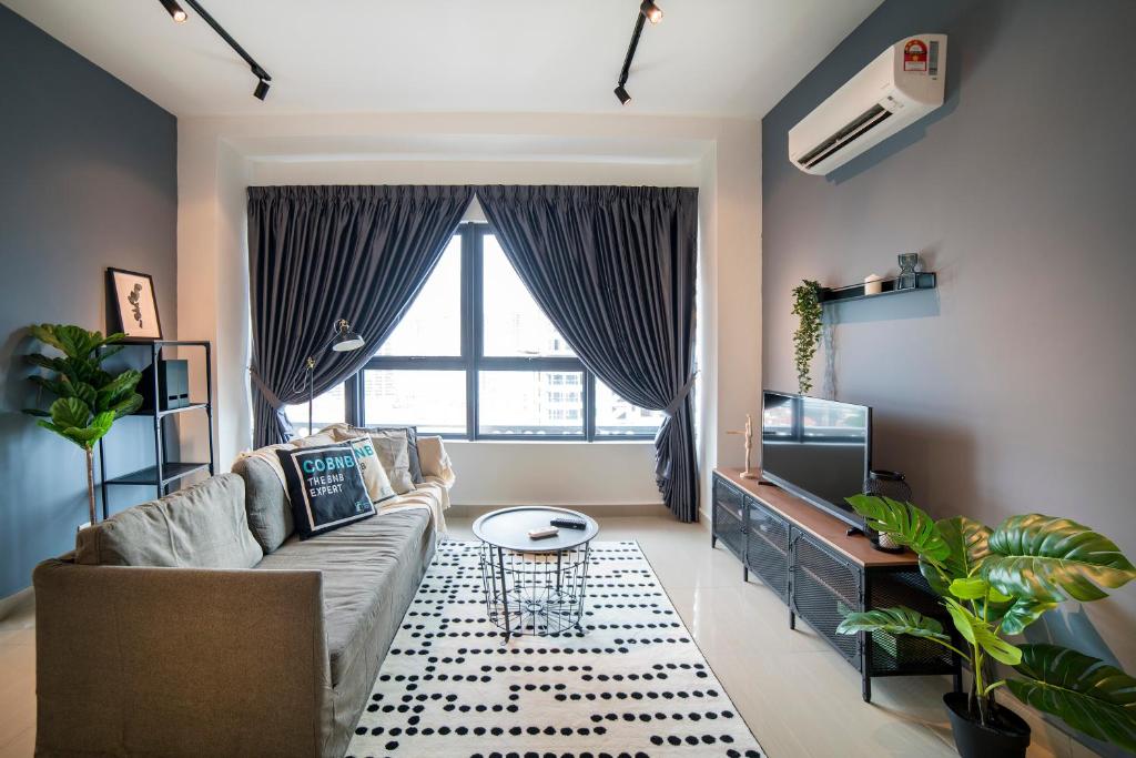 Апартаменты (Deluxe Two Bedroom Family Suites), Arte Plus by Cobnb KLCC