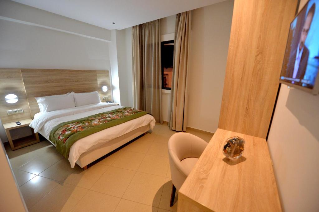 Двухместный (Стандартный двухместный номер с 1 кроватью) отеля Hotel El Djenina, Танжер