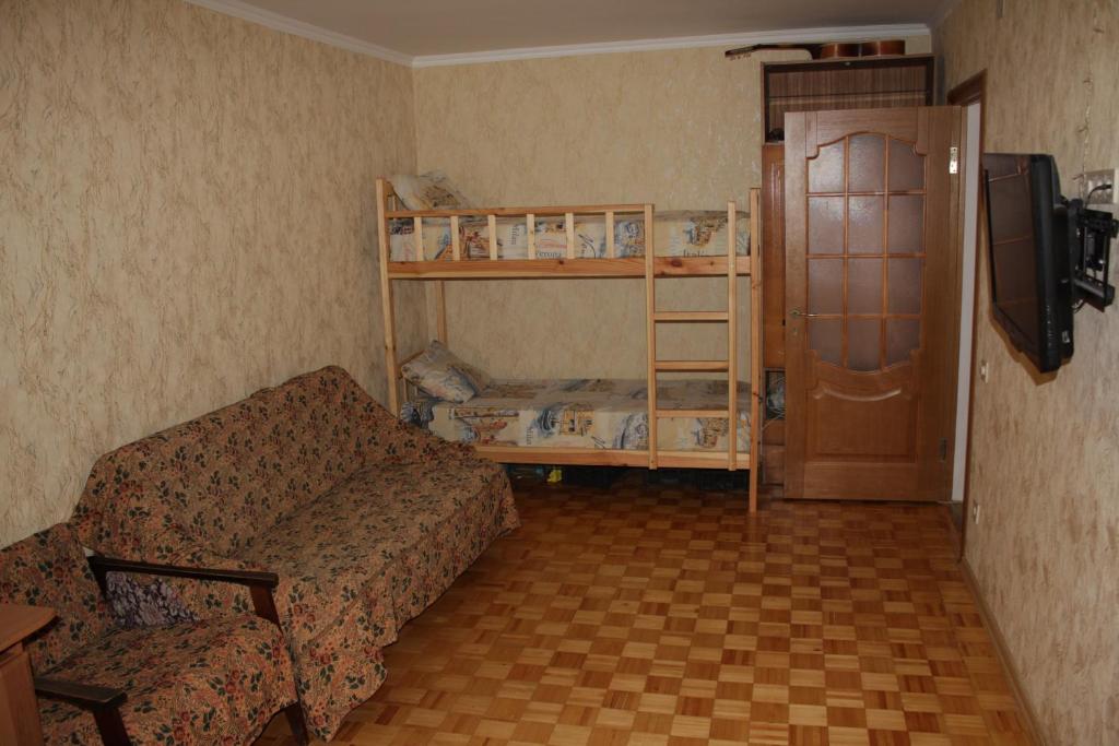Номер (Спальное место на двухъярусной кровати в общем номере для мужчин и женщин) хостела Hostel at the Center of Tiraspol, Тирасполь