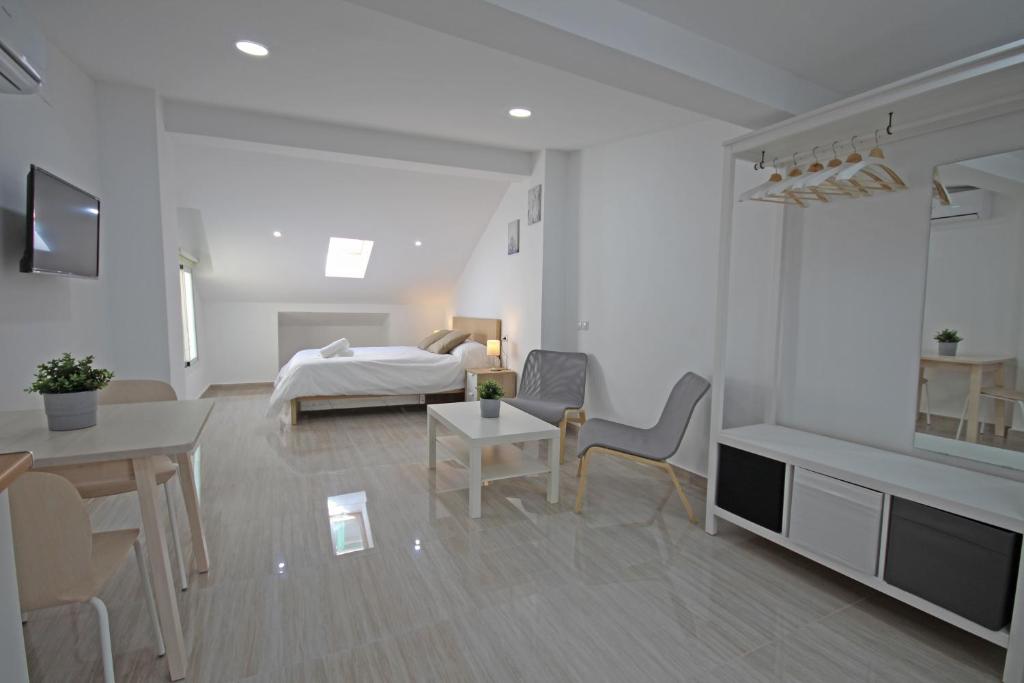 Esparteros 6, Estudios with bedroom and bathroom