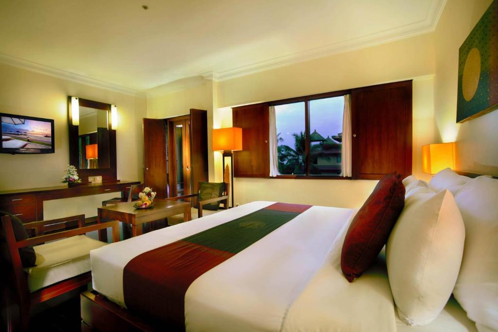 Двухместный (Номер Делюкс с видом на океан) курортного отеля Hotel Nikko Bali Benoa Beach, Нуса Дуа